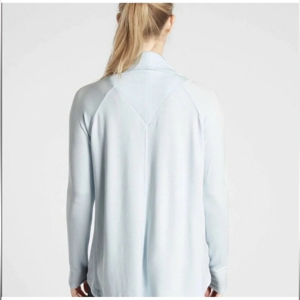 Athleta ethereal light blue nirvana cardigan - Picture 2 of 12